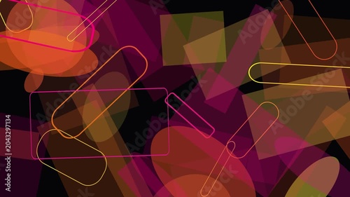 Abstract 3d wireframe brain animation loop abstract brain animation