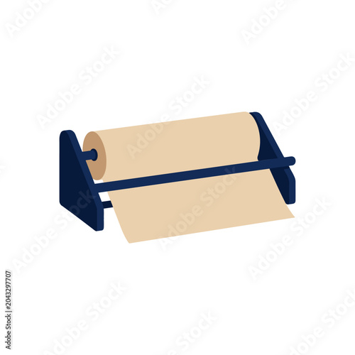 Paper Towel Roll Holder Icon