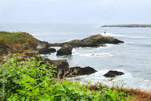 The Eo estuary in Ribadeo town