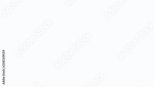 Seamlessly looping abstract liquid blob transition animation expanding in white and blue colors