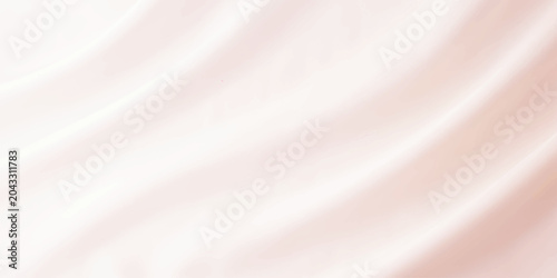 Bild auf Leinwand Gentle Silk Drape: Soft, flowing folds of delicate silk fabric create an elegant and luxurious texture, hinting at refined elegance