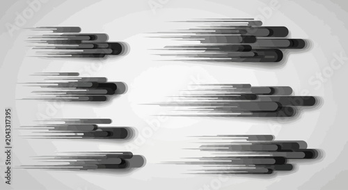 Abstract speed lines effect creating a dynamic motion blur design