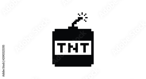 Photos tnt bomb silhouette on white background explosive detonator weapon danger