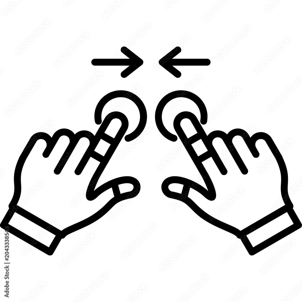 Obraz premium Zoom Icon