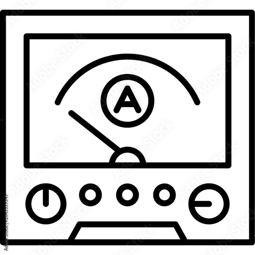Foto Amperemeter Icon