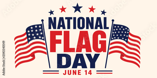 National flag day june 14th american flag celebration