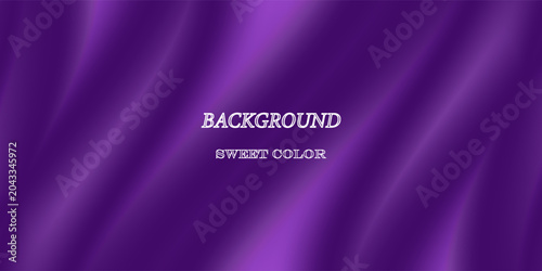 Fotografie Light purple wave abstract background