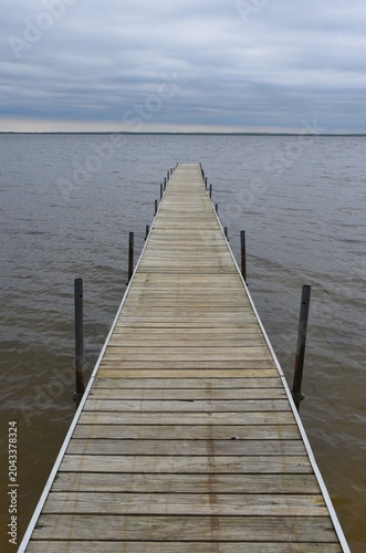 Long walk on the water