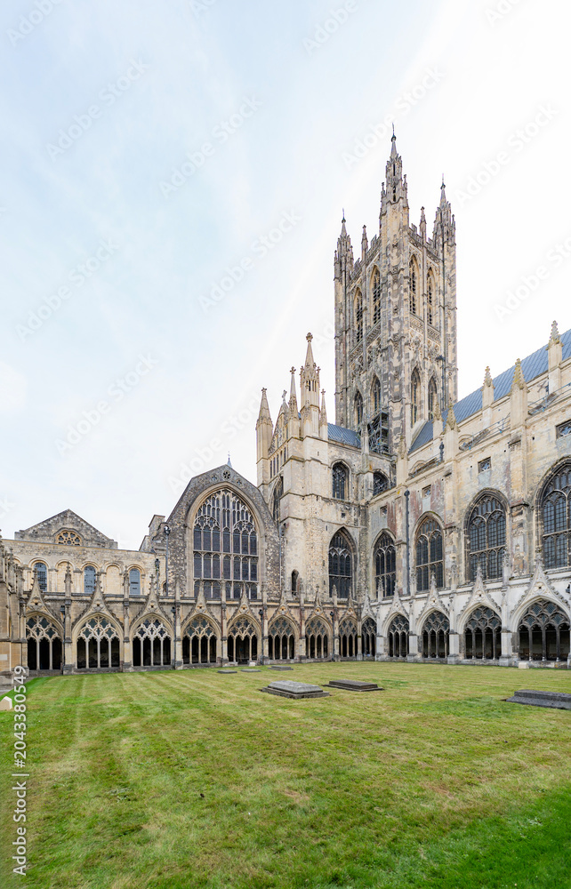 Fototapeta premium The Canterbury Cathedral in the United Kingdom