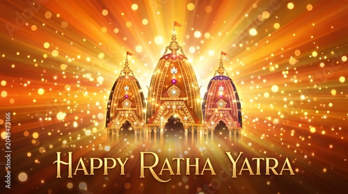 Happy Ratha Yatra A Vibrant Festival of Chariots and Devotion Celebrated with Joy and Splendor