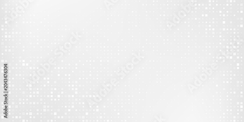 Dot modern rectangle white gradient background with product display. White backdrop or empty studio with room Vector Flat ilustrator