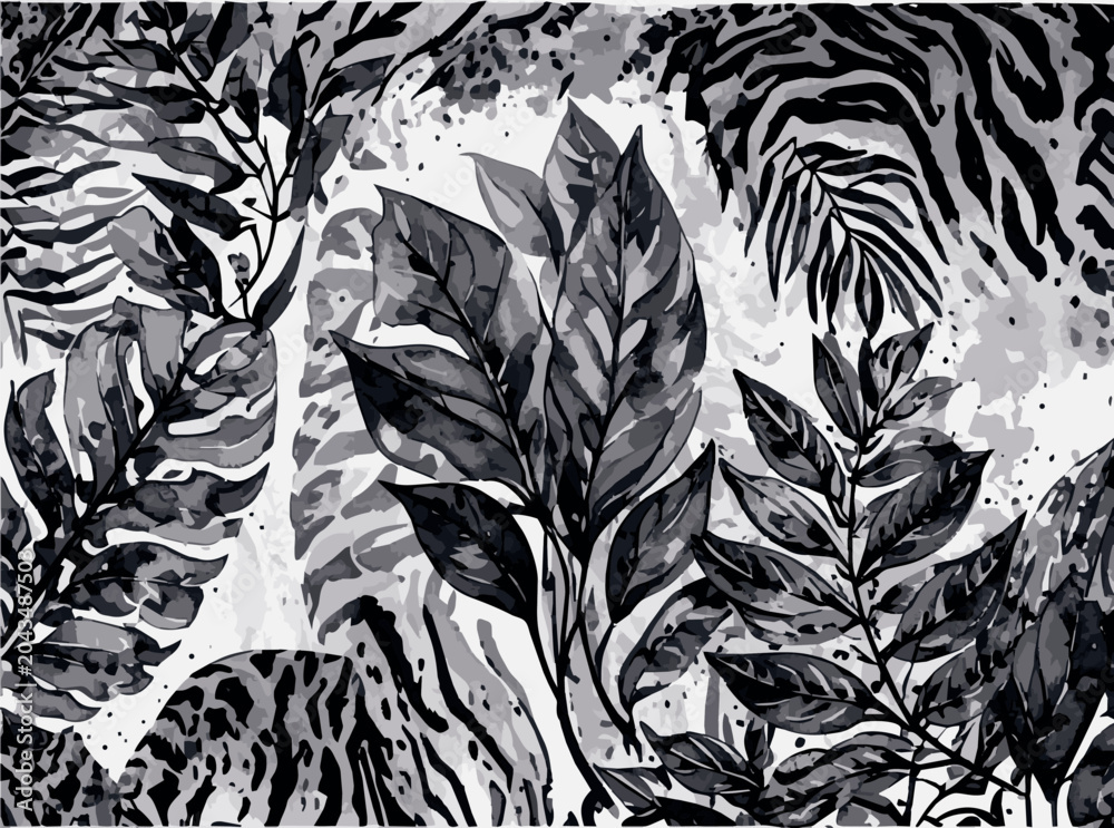 Obraz premium abstract animal skin pattern vector