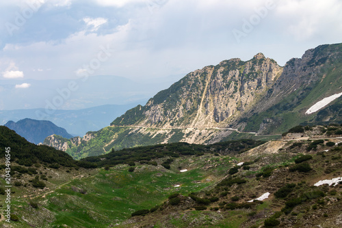 Mountain Trekking Through Historic Alpine Tunnels
