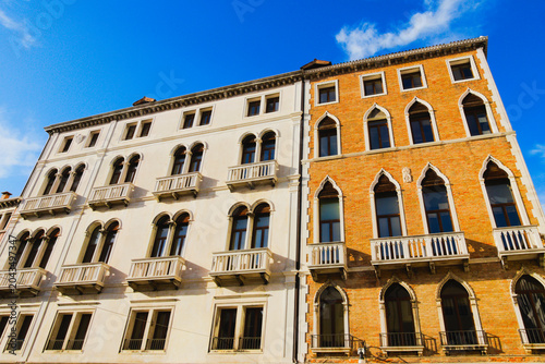 Luxurious Venetian palaces. Venice, Italy