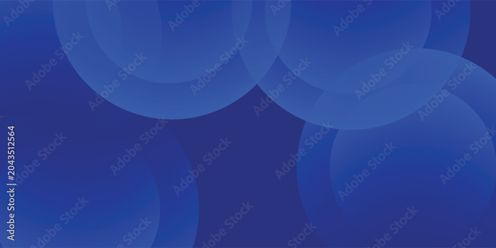 Obraz premium Modern banner background. Blue gradations. Circle shape . Circle shape. Abstract background. Trendy. Vector illustration