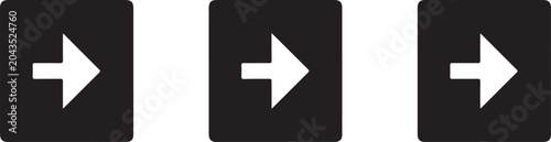 Konstfotografi Three Arrow Selection Navigation Cursor Icons