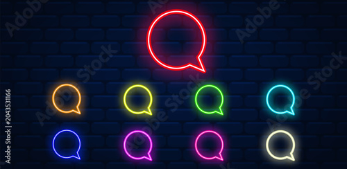 led elements set. led elements vector. led elements icon