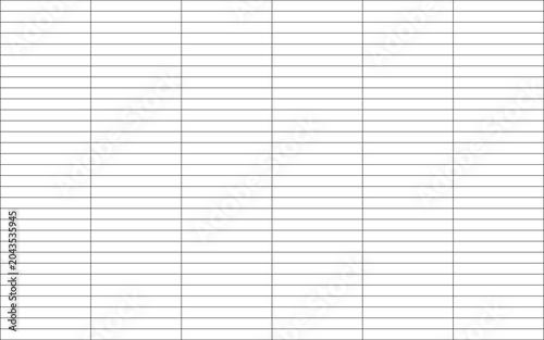 Blank Lined Notebook Paper Texture,White Corporate Spreadsheet and Accounting Grid Template