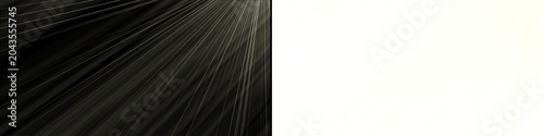 Foto Light streaks and beams emanating from source on dark background with optical flare effects
