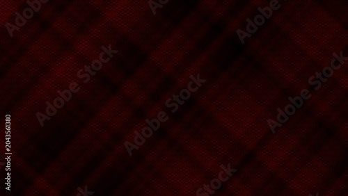 Dark red plaid pattern texture fabric
