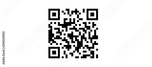 qr code on the screen