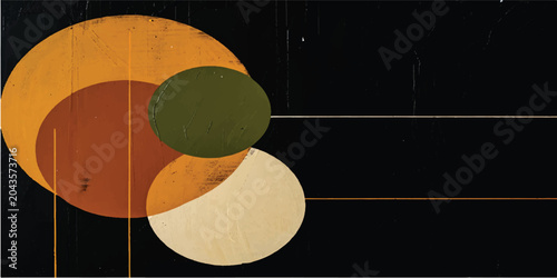 Photos A vector illustration of a round traffic light designed like a 3d planet object