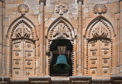 Bilde på lerret bell in the tower of the Greek Orthodox historic Lazarus Church in Byzantine st