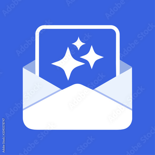 Modern AI Technology Email Newsletter Template Vector Design