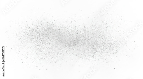 Dust cloud on white background particles smoke