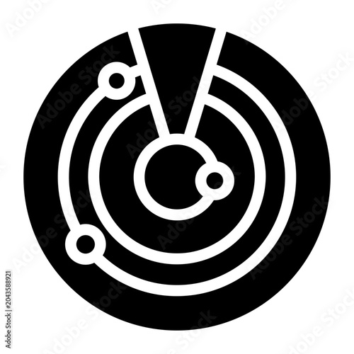 Photos Radar Icon Style