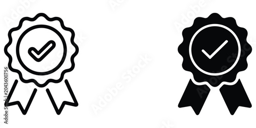 Fotografija Quality certificate icon