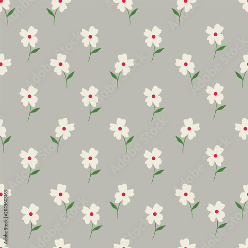 seamless pattern with flowers