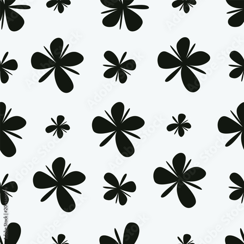 seamless pattern with flowers