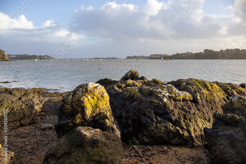 rocks in the sea