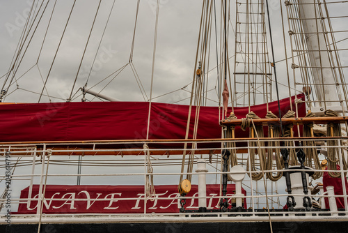 The world's largest sailing brigantine: Nave Italia