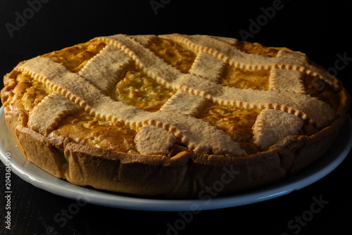 Typical Easter sweets in Campania: sweet rice pastiera