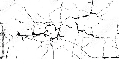 Quadro su tela Cracks background, cracks texture, grunge background