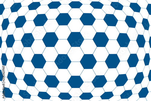 Konstfotografi Football vector background. Repeating ball patern