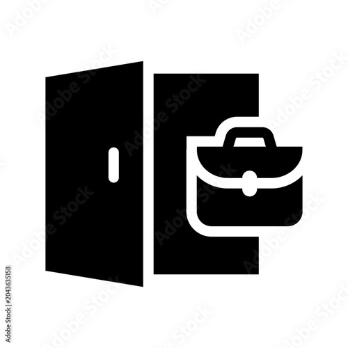  jobless solid icon illustration vector graphic.eps