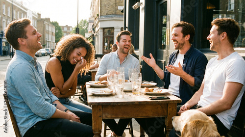Lifestyle scene showcasing happiness and meaningful interpersonal relationships.