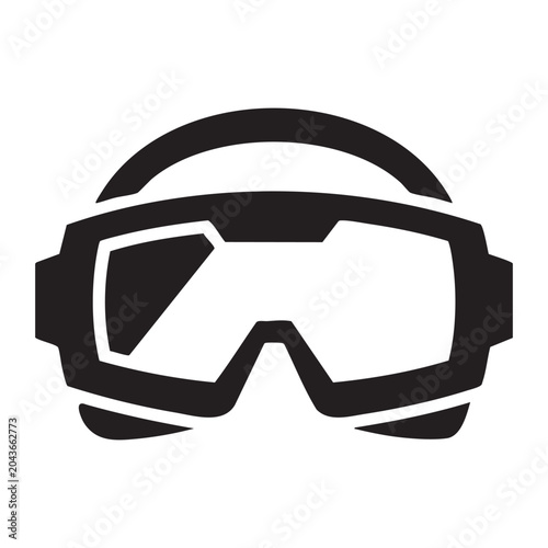 Ski goggles icon