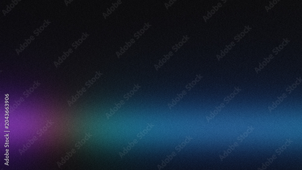 Fototapeta premium Dark abstract background with a subtle colorful light gradient creating a modern texture effect.