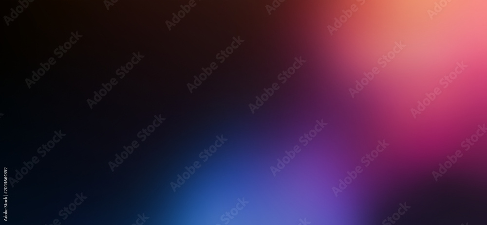 Obraz premium Dark Gradient Neon Background with Glowing Colors and Grainy Texture