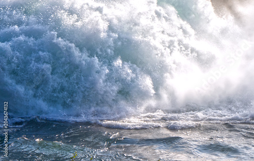 Foto The full force of water - Yukon river