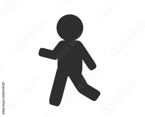 man running