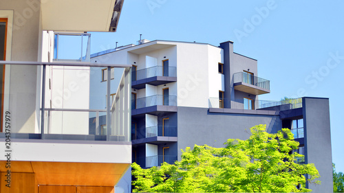 Konstfotografi European residential architecture harmonizing with nature
