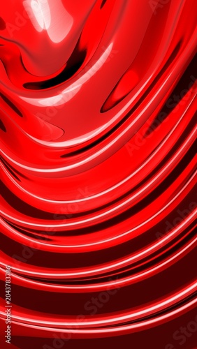 Red and black abstract background. High quality CG texture. 4K. 3D rendered overlay image. Ideal for banners, posters, web pages, social media, abstract background	