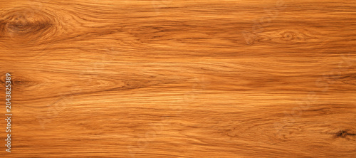 Natural polished oak wood surface displaying intricate grain patterns with multiple dark knots and warm golden brown tones captured in high definition for professional interior design backgrounds