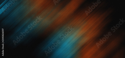 Bild auf Leinwand Dynamic swirls of teal and amber blend into deep shadows