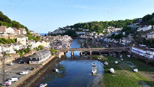 Tableau sur toile Looe Bridge Cornwall